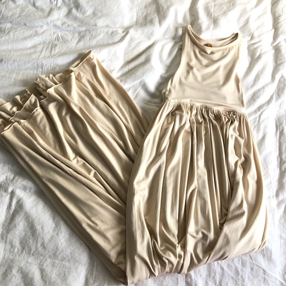 Rachel Pally Neutral Maxi Dress Size Medium. - Picture 4 of 5